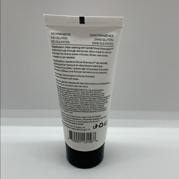 NWT VERB Ghost Hair Mask - Deep Condition - Picture 2 of 3